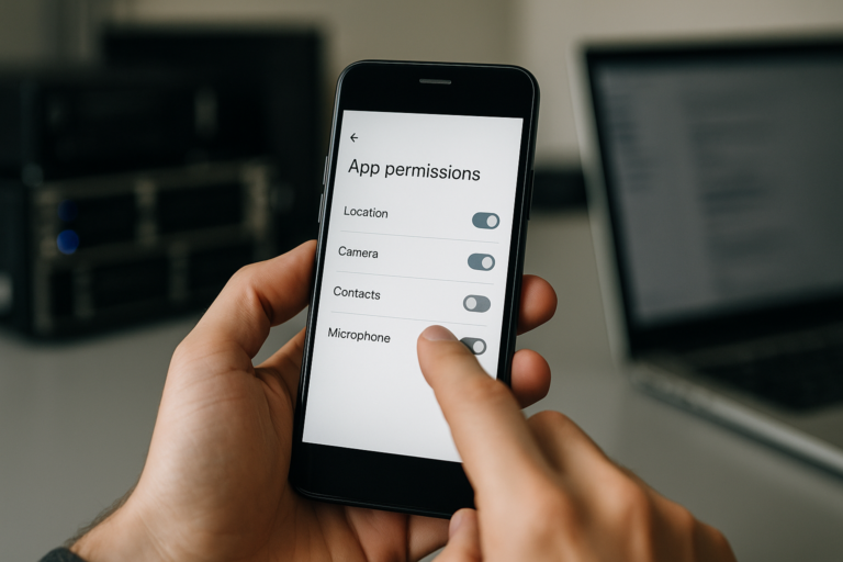Revise as permissões dos aplicativos no seu celular agora