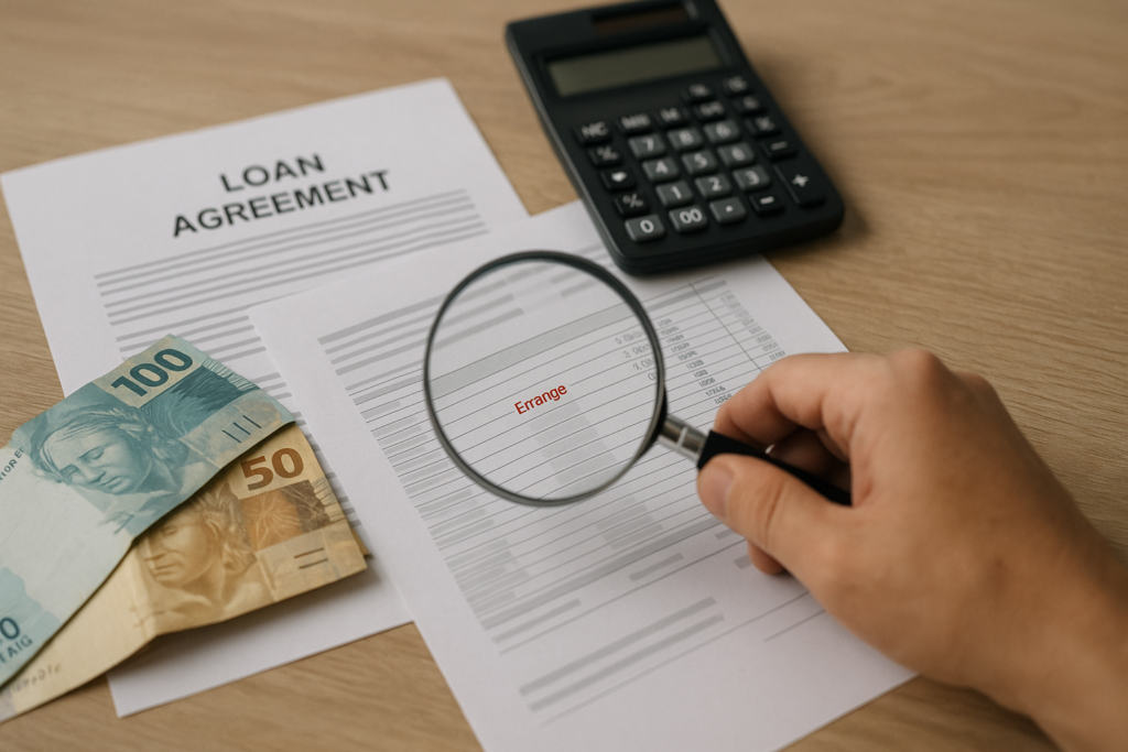Identificando Cobranças Erradas no Empréstimo Consignado