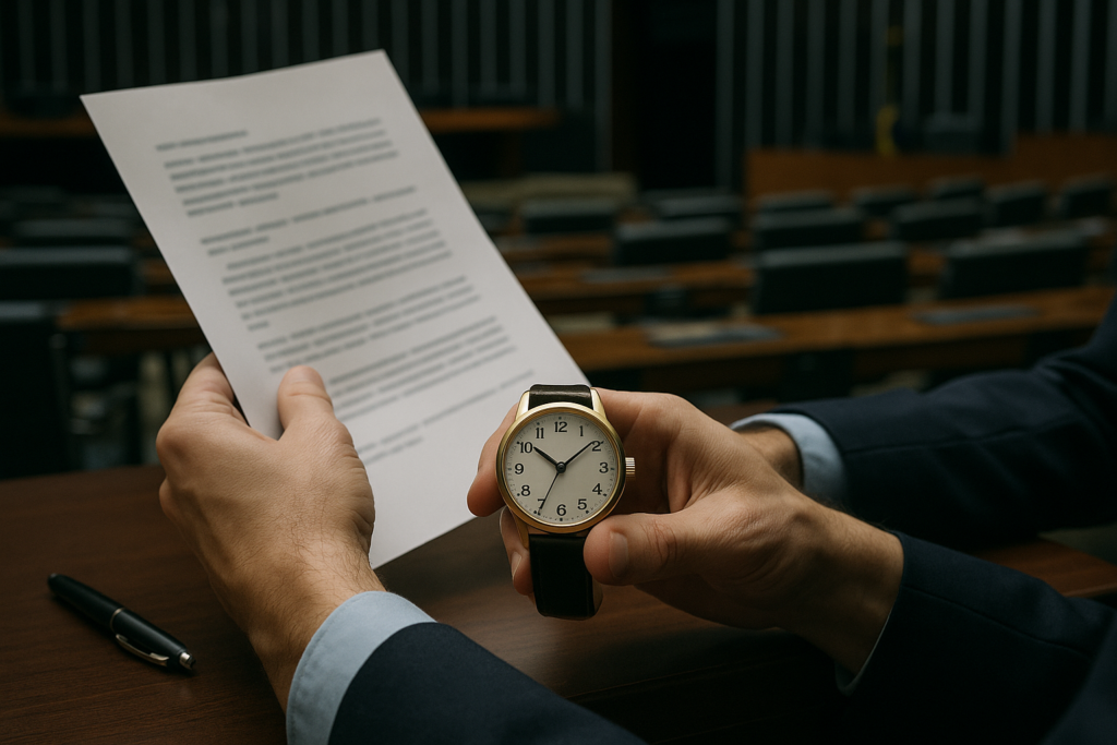 Concurso Câmara dos Deputados: risco de perder prazo e como evitar